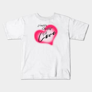 World's greatest first love , girlfriend holiday , girlfriend Kids T-Shirt